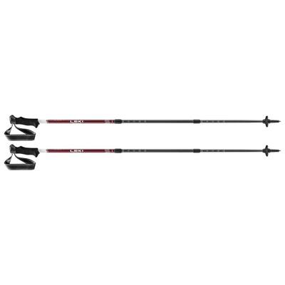 Leki - Trail Lite - Trekkingstöcke Länge 100 - 135 cm tamarillo /weiß Image