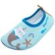 Playshoes - Kid's Barfuß-Schuh Einhornmeerkatze - Wassersportschuhe 26/27 | EU 26-27 blau