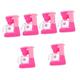 Abaodam 6 Pcs Simulation Coffee Machine Coffee Maker Machine Coffee Machine Playset Kids Coffee Machine Kitchen Play Toy Kids Educational Toys Cooking Toy Child Pink Mini Toy Room Plastic