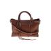 Rebecca Minkoff Leather Satchel: Pebbled Brown Solid Bags
