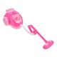 Abaodam 8 Pcs Simulation Vacuum Cleaner Plastic Vacuum Cleaner Kids Electric Cleaner Toy Miniature Dust Catcher Toy Toys for Girls Simulated Cleaner Child Washing Machine Refrigerator Pink