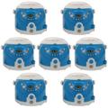 Abaodam 7 Pcs Simulated Rice Cooker Mini House Mini Rice Cooker Kindergarten Learning Toys Kitchen Cooking Toy Doll House Accessory Kitchen Appliance Toy Plastic Puzzle Child Supplies