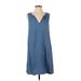 Gap Casual Dress - A-Line: Blue Dresses - Women's Size Small
