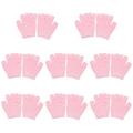 FOMIYES 8 Pairs Gel Moisturizing Gloves Hand Care Gloves Fingerless Gloves Womens Winter Gloves Women's Warm Gloves Women Gloves Winter Warm Gloves Moisturizing Repair Gloves Spa Gloves