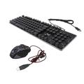 Artibetter Usb Backlit Keyboard Led Keyboard Mechanical Keyboard Wired Gaming Keyboard and Light up Keyboar Gaming Keyboards Keyboard Gaming Mechanical Gaming Keyboard Mouse Shine