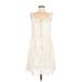 Anna Sui for Anthropologie Casual Dress: Ivory Dresses - Women's Size 6