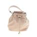 Nine West Bucket Bag: Pebbled Ivory Print Bags