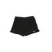 Asics Athletic Shorts: Black Print Activewear - Women's Size Medium