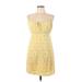 O'Neill Casual Dress - Mini: Yellow Dresses - Women's Size Large