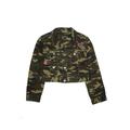 Gap Denim Jacket: Green Camo Jackets & Outerwear - Kids Girl's Size Large