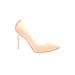 Mix No. 6 Heels: Slip-on Stiletto Minimalist Ivory Solid Shoes - Women's Size 9 - Pointed Toe