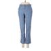 Gap Dress Pants - High Rise Boot Cut Boyfriend: Blue Bottoms - Women's Size 8