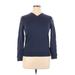 BOSS by HUGO BOSS Pullover Sweater: Blue Print Tops - Women's Size X-Large