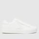 SKECHERS eden cupsole trainers in white