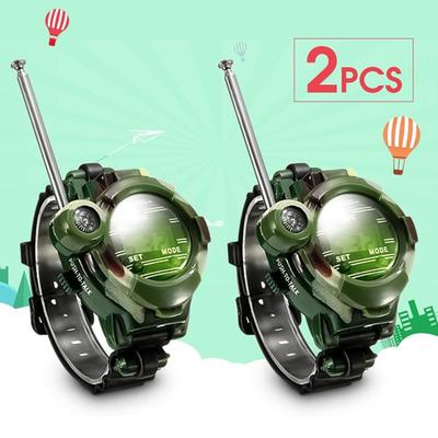 Walkie Talkies Watch, Watch Army Toys For Kids, 7 In 1 Digital Watch Walkie Talkies, Two-way Long Range Transceiver With Flashlight, Cool Gadgets For Boy Girls Christmas, Halloween, Thanksgiving Gifts
