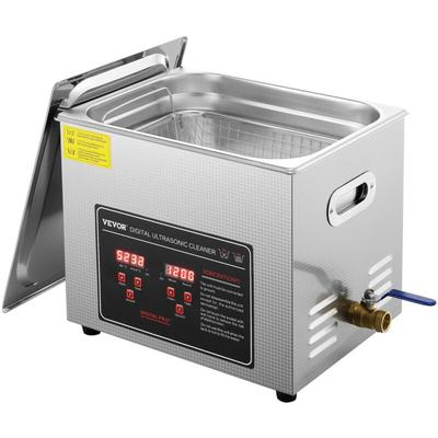 Ultraschallreiniger Ultraschall Edelstahl-Reinigungsgerät 351 w, 10 l Ultraschallreinigungsgerät