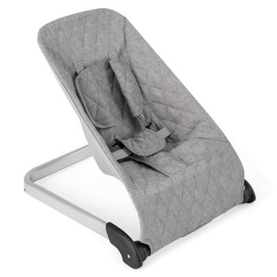 Costway Baby Bouncer Seat with Aluminum and Metal Frame-Light Gray