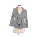 Calvin Klein Jacket: Gray Damask Jackets & Outerwear - Women's Size 6