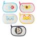 5PCS Lovely Baby Bath Sponge Infant Shower Sponge Practical Newborn Bath Towel Mixed Style