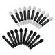 480 Pcs Cotton Eyeshadow Brush Eye Shadow Applicators Comestic Applicator Multitools Eyeshadow Sponge Applicator Cotton Pads for Face Facial Tool Sponge Brush Double Head Non Latex