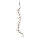 RAZ Imports 09592 - 6' Lighted Iced Glnd W/48 White Lights (G3937020) Electric Lighted Garland