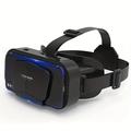 Casque 3d vr lunettes de réalité virtuelle intelligentes casque vr pour smartphones iphone/android lentilles de téléphone avec contrôleurs jumelles