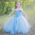 La Reine des Neiges Princesse Elsa Reine des Neiges Robe Robe de demoiselle d'honneur Robes en tulle Fille Cosplay de Film Cosplay Frozen Jupe La Reine des Neiges Blanche PT318-Jupe gelée Le Jour des