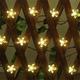 guirlandes lumineuses solaires extérieures 2pcs 1pcs 8 modèles fleur de cerisier 6.5m 30 led guirlande lumineuse solaire pour la maison décoration de jardin 5m 20 leds étanche fête de noël guirlandes