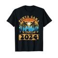 Punta Cana 2024 Urlaub Reise Team Dominikanische Republik T-Shirt