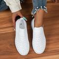 Femme Basket Slip-Ons Chaussures bling-bling Grandes Tailles Chaussures Flyknit Soirée Extérieur du quotidien Couleur unie Eté Hiver Paillette Brillante Talon Plat Bout rond Bout fermé Sportif