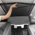 suv plafond de la voiture filet de rangement poche maille double couche sac de toit de voiture filet de chargement intérieur sac en filet respirant rangement automatique rangement voyage long voyage