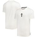 Manchester United adidas City Escape T-Shirt – Off White – Herren
