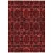 Addison Rugs Chantille ACN564 Burgundy 10 x 14 Indoor Outdoor Area Rug Easy Clean Machine Washable Non Shedding Bedroom Living Room Dining Room Kitchen Patio Rug