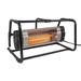 1500W Electric Heater with Ground Cage Black