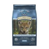 Blue Buffalo Wilderness High Protein Natural Puppy Dry Dog Food plus Wholesome Grains Chicken 4.5 lb.