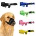 Nylon Dog Muzzle - Adjustable Quick Fit pet Muzzle Prevent from Biting Barking and Chewing for Small Medium Large Dogs