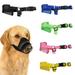 Nylon Dog Muzzle - Adjustable Quick Fit pet Muzzle Prevent from Biting Barking and Chewing for Small Medium Large Dogs