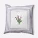 16 x 16 Simply Daisy Framed Bouquets Polyester Indoor/Outdoor Pillow Light Purple Qty 1