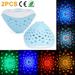 2PCS Swimming Floating Pool LED Lights iMounTEK Battery Powered Color Changing Underwater Pool Light with Fish Pattern for Pond Decoration