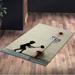 Outdoor Rug Dining Room Rug Kitchen Rug Non Slip Rug Banksy Boy With Hammer Rug Banksy Boy Rug Painting Rug Door Mat Outdoor Rug 2.6 x6.5 - 80x200 cm