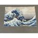 The Great Wave Rug Japanese Rug Wave Off Kanagawa Rugs Reproduction Rug Gift For The Home Outdoor Rug Non-Slip Carpet Indoor Rug 3.3 x9.2 - 100x280 cm