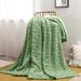 Blanket Light and Soft Summer Air-conditioning Blanket Bedding Set Pure Colors