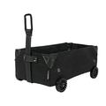 ionze Folding Multipurpose Yard Cart Foldable for Outdoor Camping Beach Garden Grocery (Black)