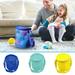 Huayishang Tote Bag Clearance Beach Toy Mesh Beach Bag Kids Collecting Bag Beach Sand Toy Seashell Bag Mesh Pool Bag Beach Toys Sand Toys Swimming Accessories for Boys and Girls Home Essentials Blue