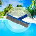 KANY Pool Accessories Pool Brush Pool Cleaning Brush 10-inch Pool & Spa Brush with Stainless Steel Bristle Pool Equipment Pool Tools for Cleaning Blue 10 inch