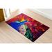 Gift For The Home Rug Accent Rug Multicolored Peacock Rug Peacock Rugs Area Rugs Gift For Her Rugs Animal Rugs Outdoor Rugs 2.6 x6.5 - 80x200 cm