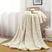 Blanket Light and Soft Summer Air-conditioning Blanket Bedding Set Pure Colors