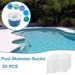 KANY Pool Filter Bag Pool Skimmer Socks Pool Filter Basket Socks Reusable Mesh Sock Filter A