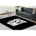 Area Rugs Modern Rugs Got Em Rug Gift For Her Rugs Black Rugs White Rug Front Door Rug Kitchen Rug Office Rug Home Decor Large Rug 2.3 x3.3 - 70x110 cm