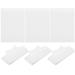 6 Pcs Blank Garden Banner Emblems Garden Flags Plain White Color Blank Yard Flags Home Decor DIY Flag